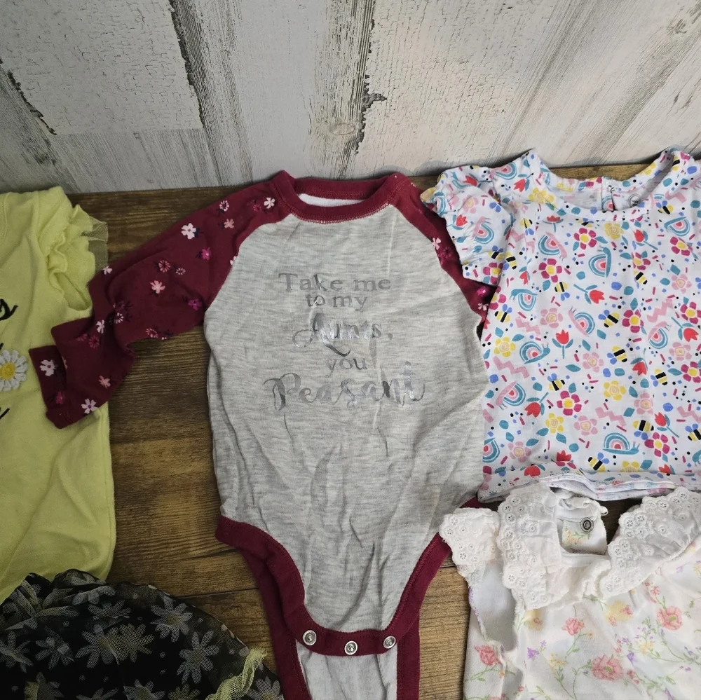 Baby Girls Size 12 Months Summer Clothing Lot Of 5